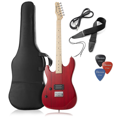 Left Handed 39" Full Size Electric Guitar - Beginner Kit